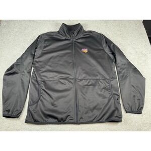 Northern Iowa UNI Panthers Full Zip Jacket Coat Fleece Inside ~ Black Adult XL